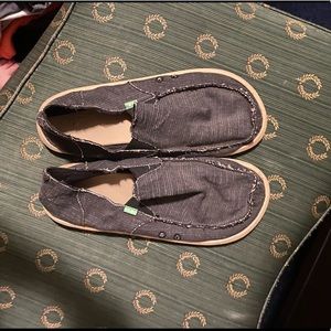 Sanuk slip ons